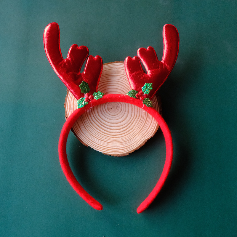 Christmas headband Christmas Headband Cartoon light up headband Christmas hairpin Christmas gift