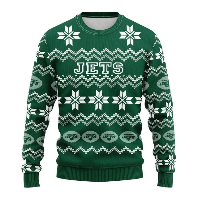 NEW YORK JETS 3D CHRISTMAS HOODIE ABC03