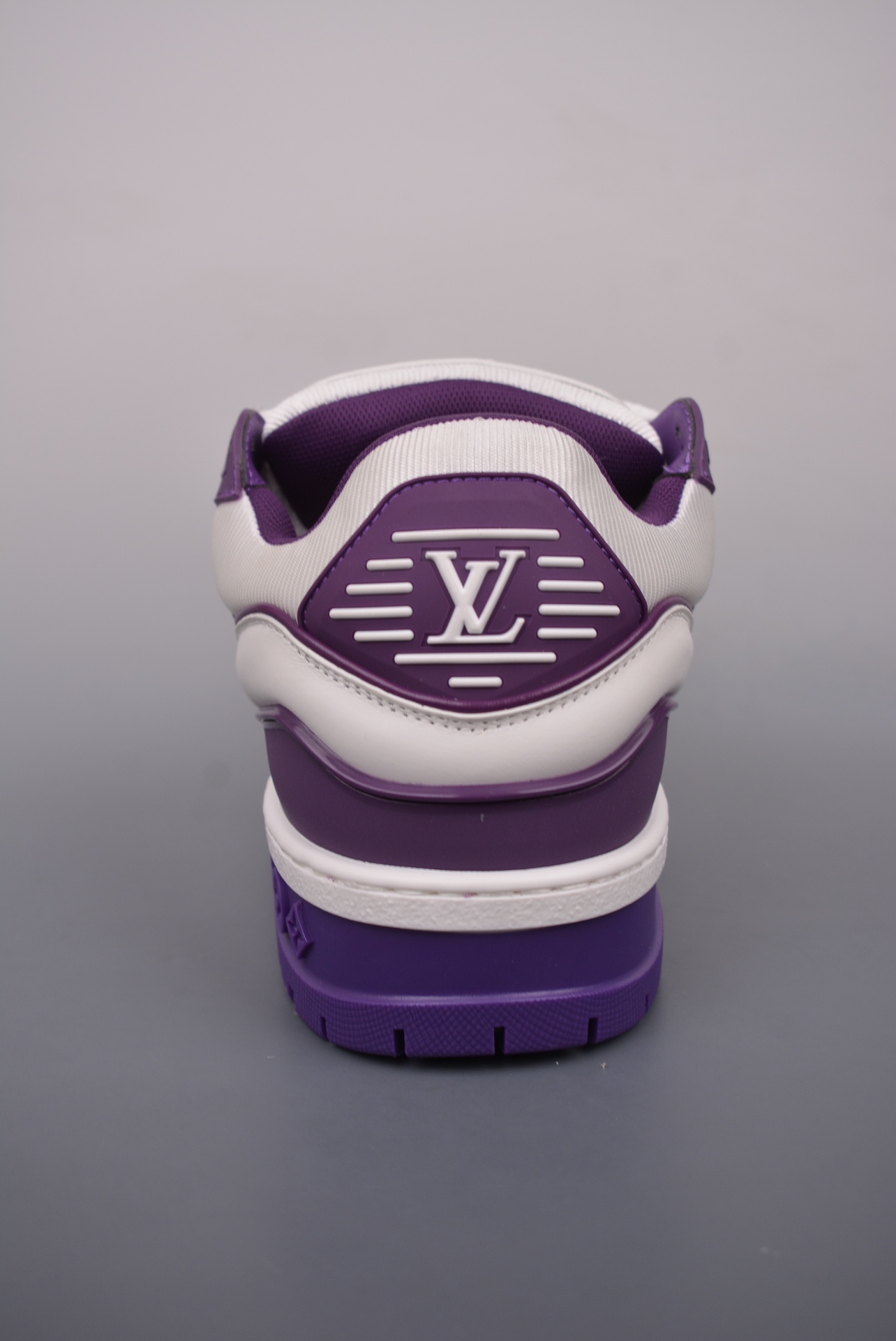 Louis Vuitton Trainer Maxi Low Sneaker White Purple 1ACPQ6