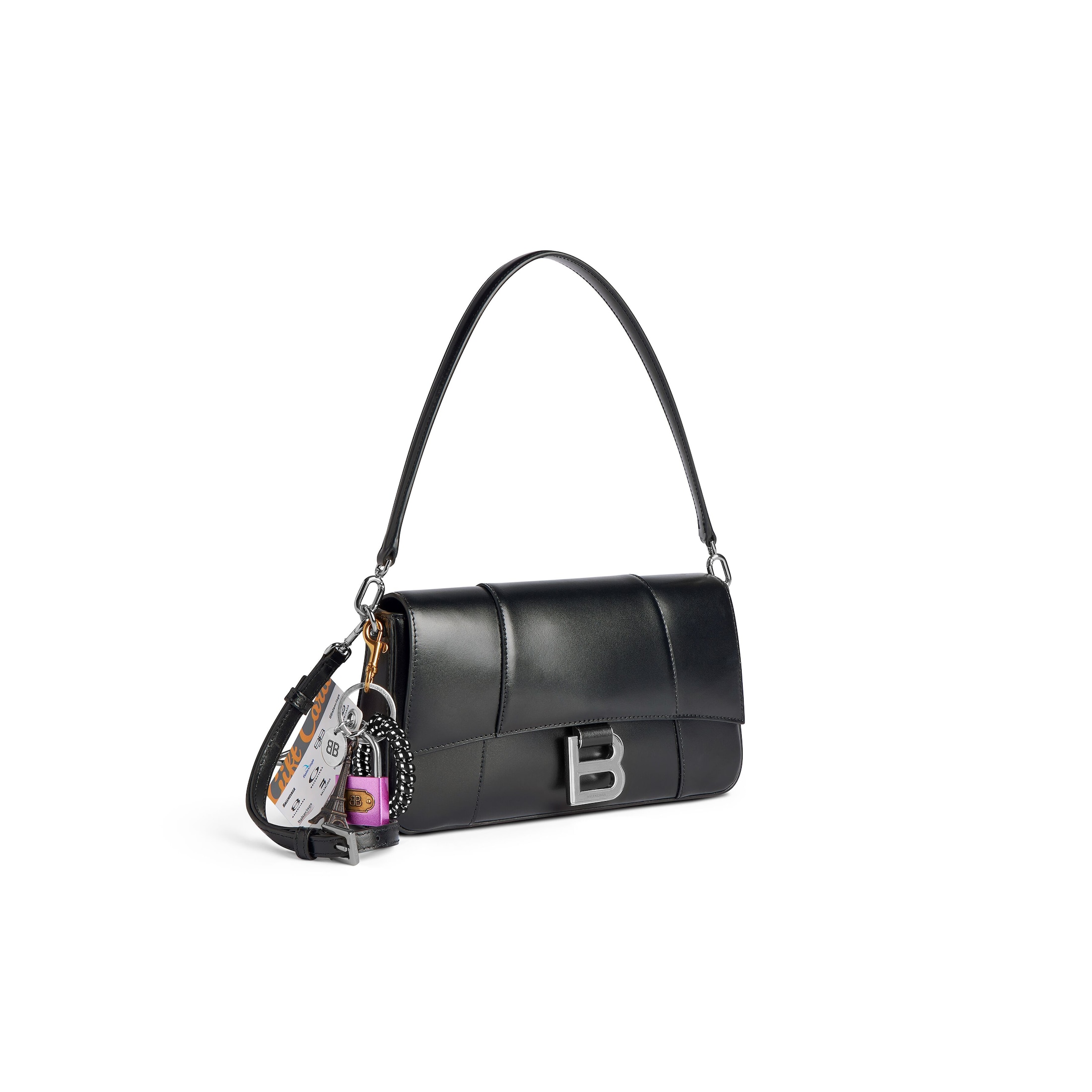 Balenciaga Hourglass Sling Bag Medium With Charms8289592ABV91000