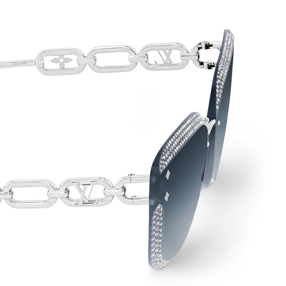 Louis Vuitton LV JEWEL STRASS CAT EYE Sunglasses Z2562U