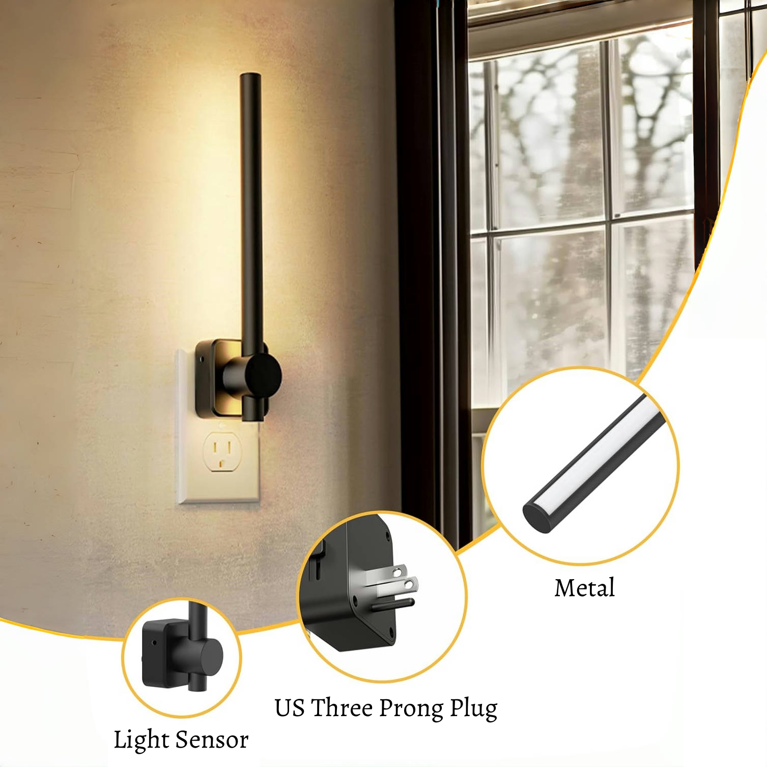 🔥On Sale🔥LED Night Light With Sensor Dusk to Dawn