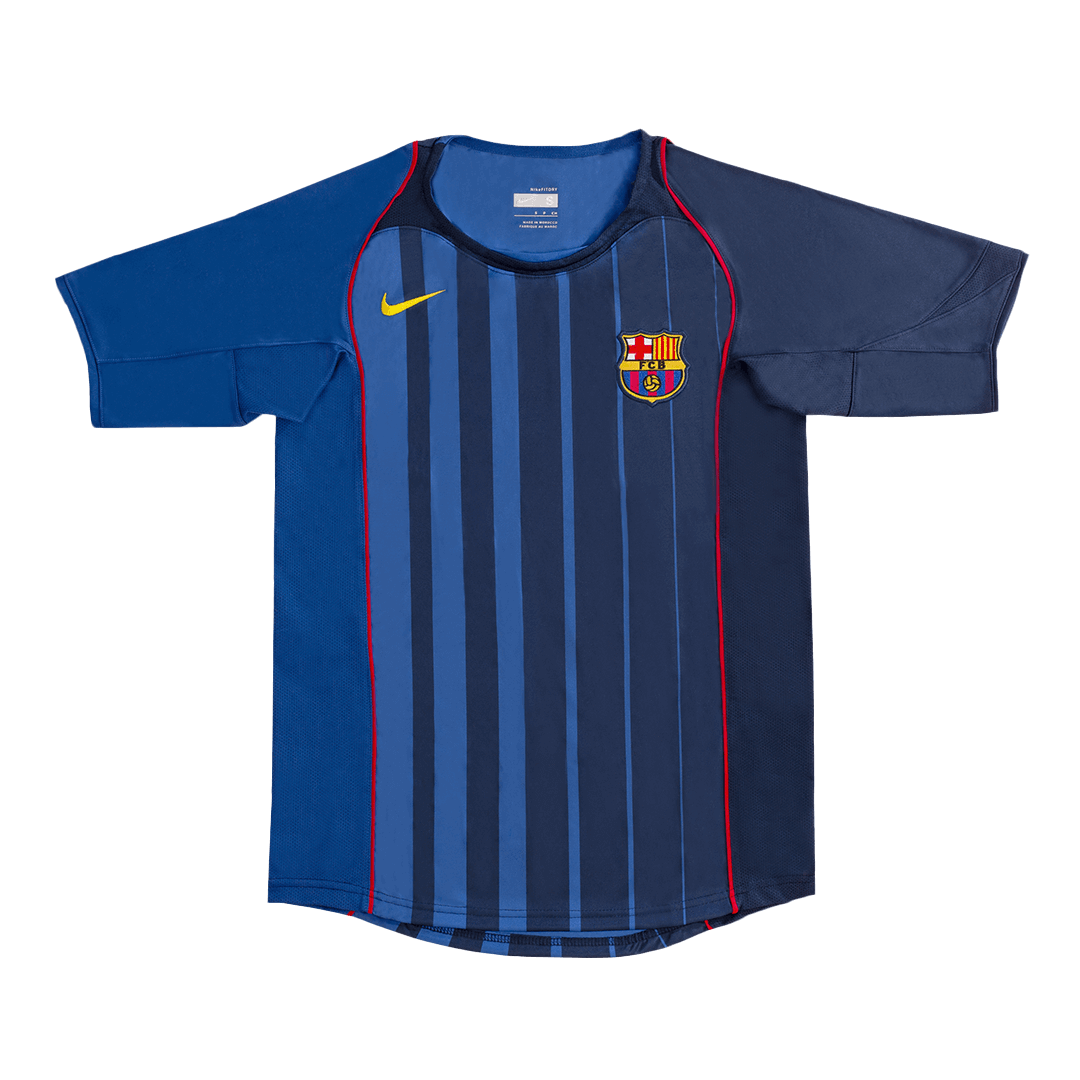 MESSI #30 Retro Barcelona Away Football Shirt 2004/05