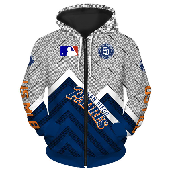 SAN DIEGO PADRES 3D HOODIES SDP001
