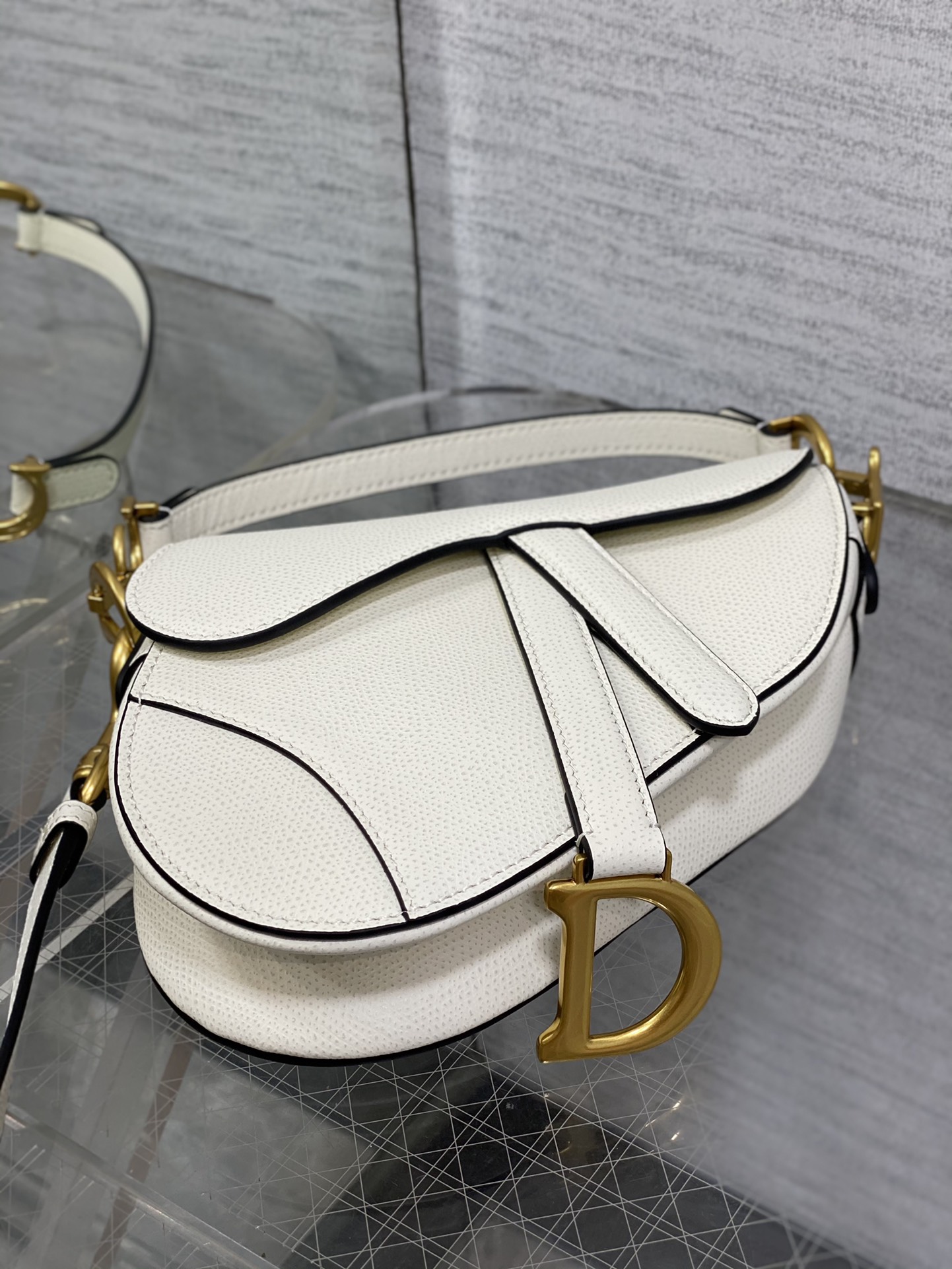 Dior CD Saddle Classic Saddle Bag