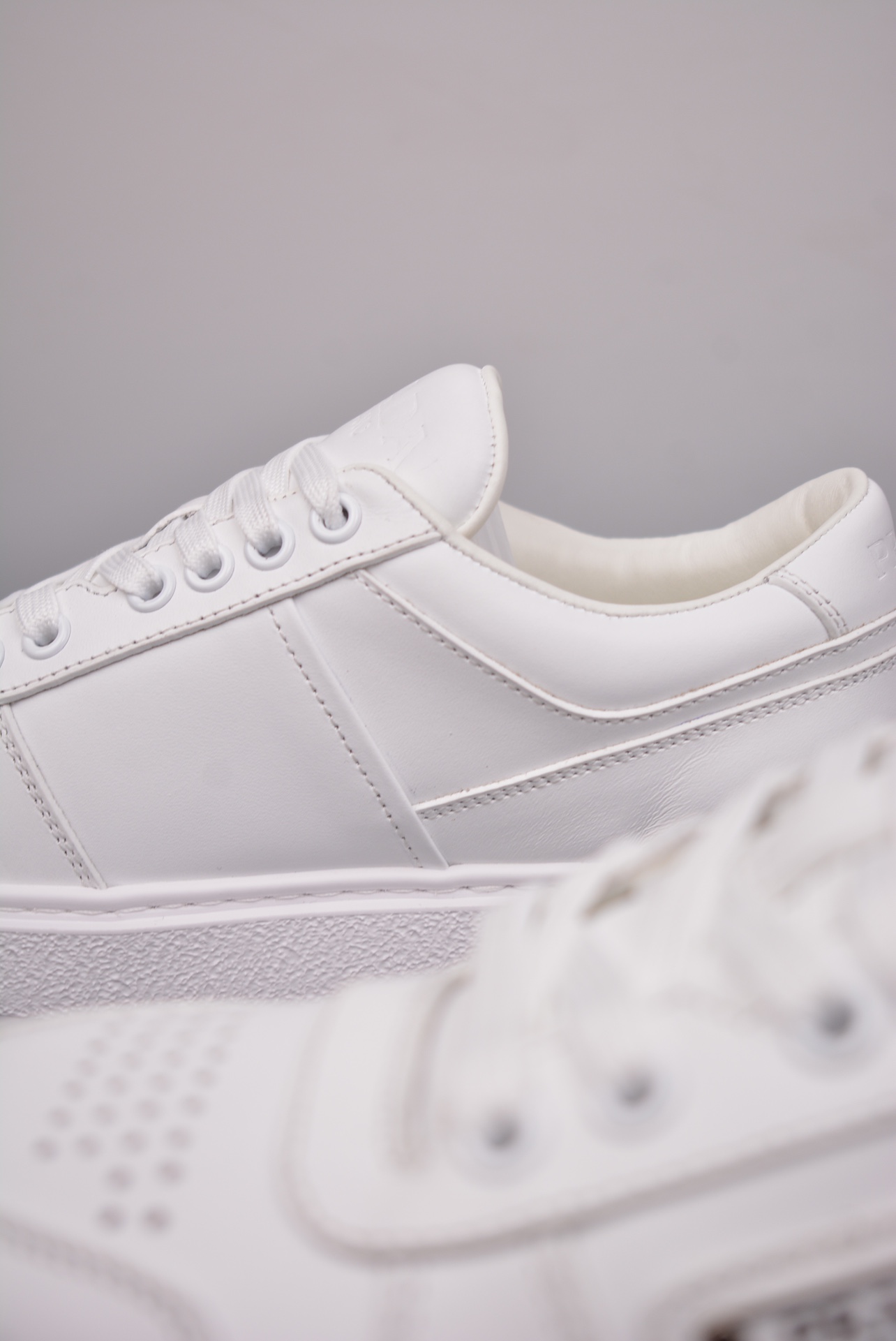 Prada Downtown Low Sneakers white