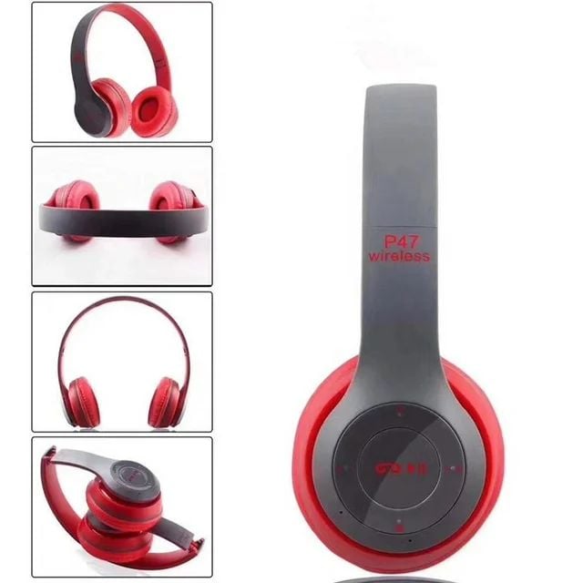 P47 Wireless Bluetooth Headphones Over Ear