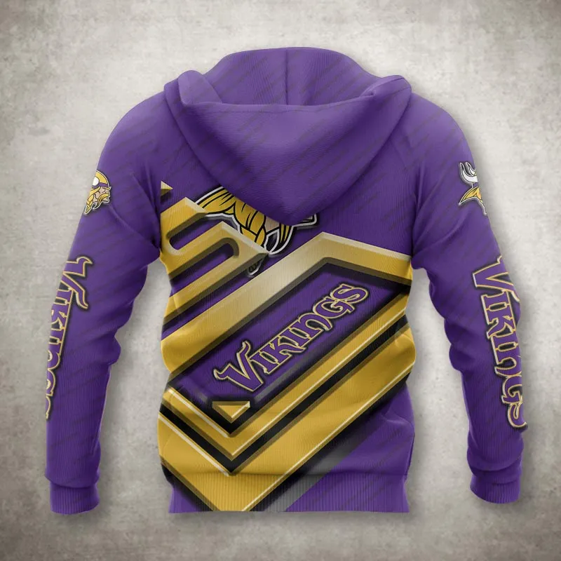 MINNESOTA VIKINGS 3D HOODIE DK4392