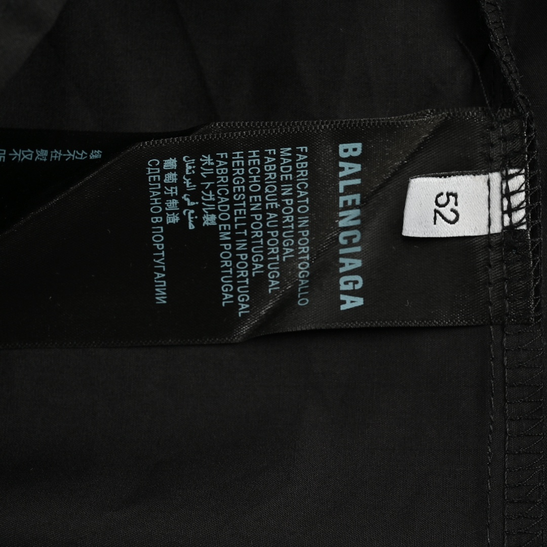Balenciaga 24Fw hollow flame totem print shirt
