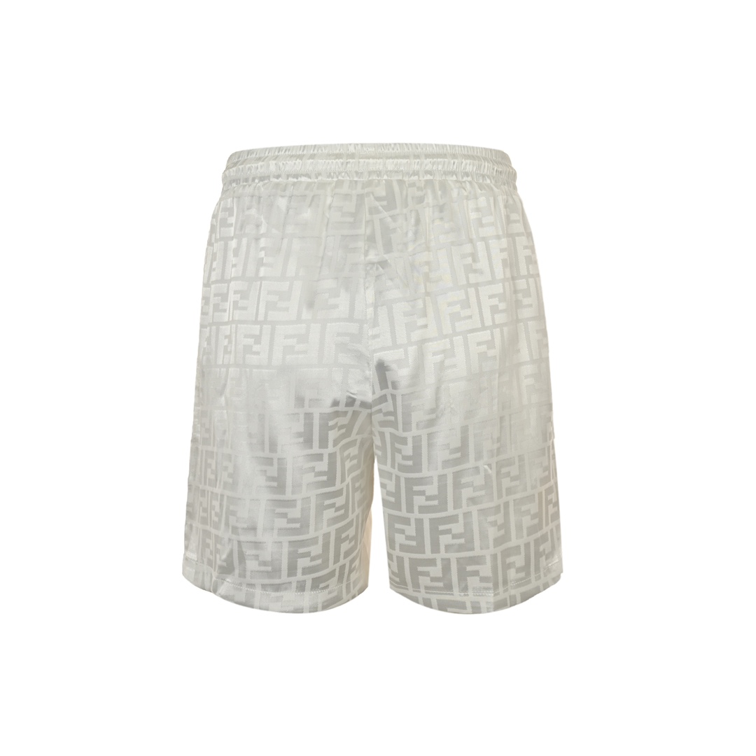 Fendi 24ss FF obscure jacquard beach shorts