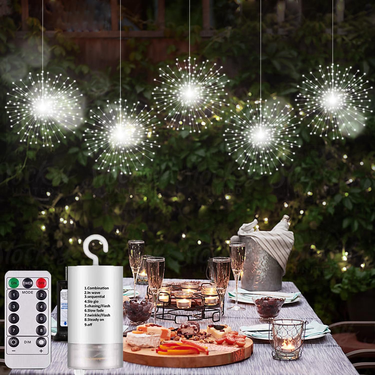 🔥CHRISTMAS ON SALE🔥200LED Hanging Sphere Lights