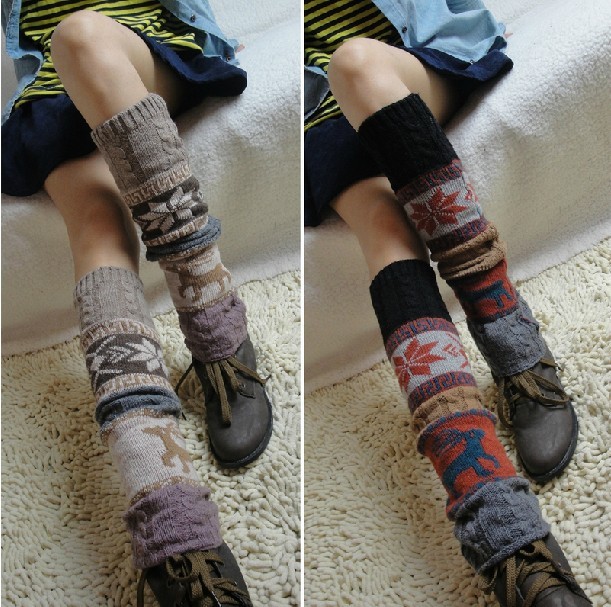 🎄CHRISTMAS ON SALE🎄Bohemian Knit Wool Leg Warmers