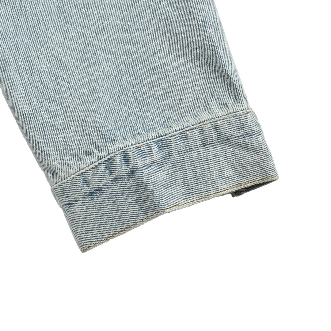 Louis Vuitton 24Fw embroidered logo denim jacket