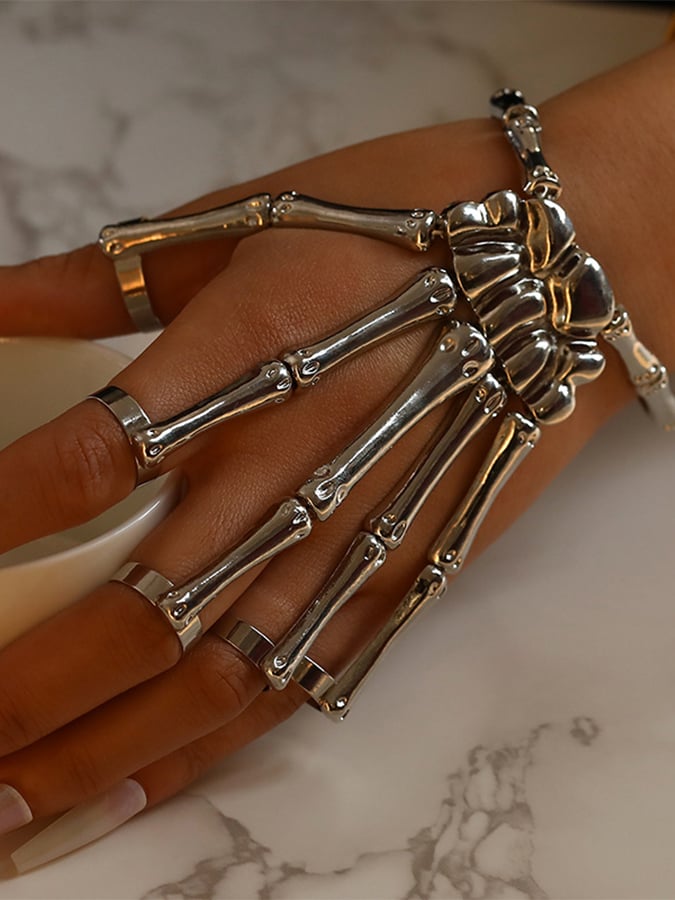 🔥Buy 3 Get 10% Off🔥Women's Halloween Ring Bracelet All-in-One Chain