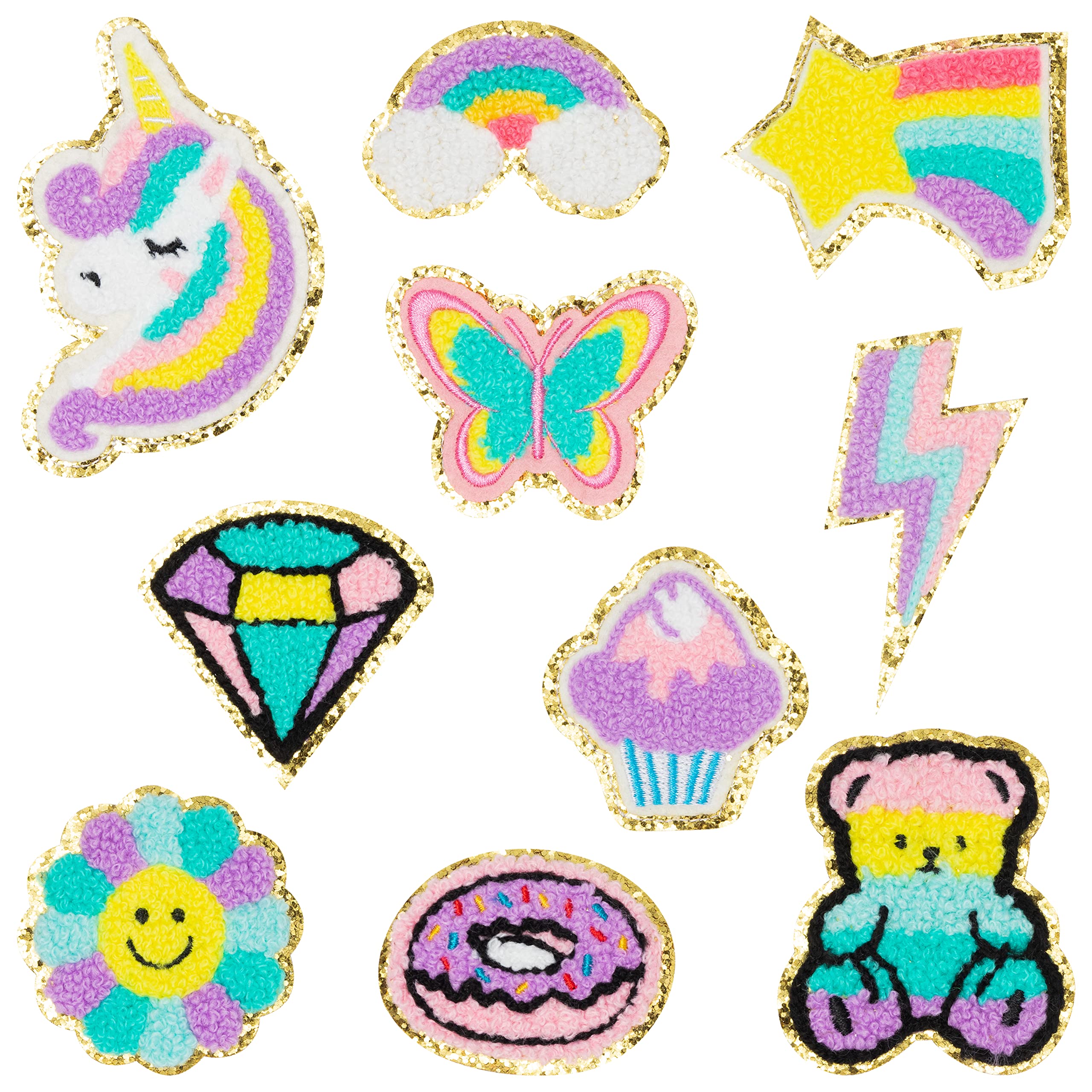 🔥Buy 3 Sets Free Shipping🔥Embroidered Iron on Patches Applique DIY Accessory for Backpack Clothes Dress Pants Hats Jeans