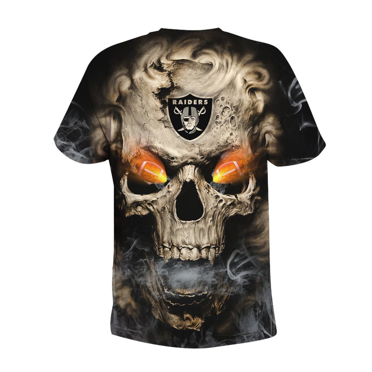 RAIDERS 3D HOODIE SKULL 08