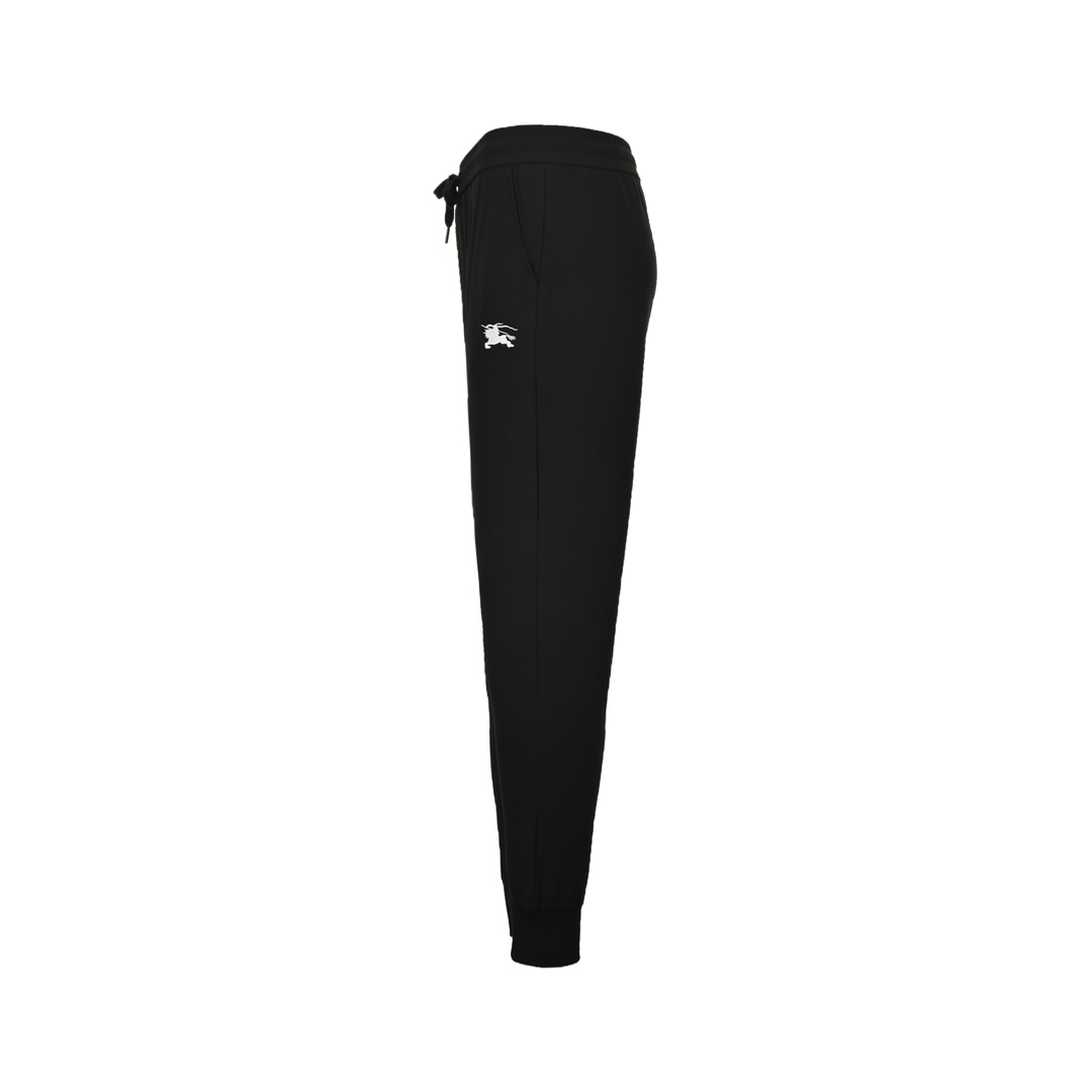 Burberry embroidered warhorse logo waffle thin trousers