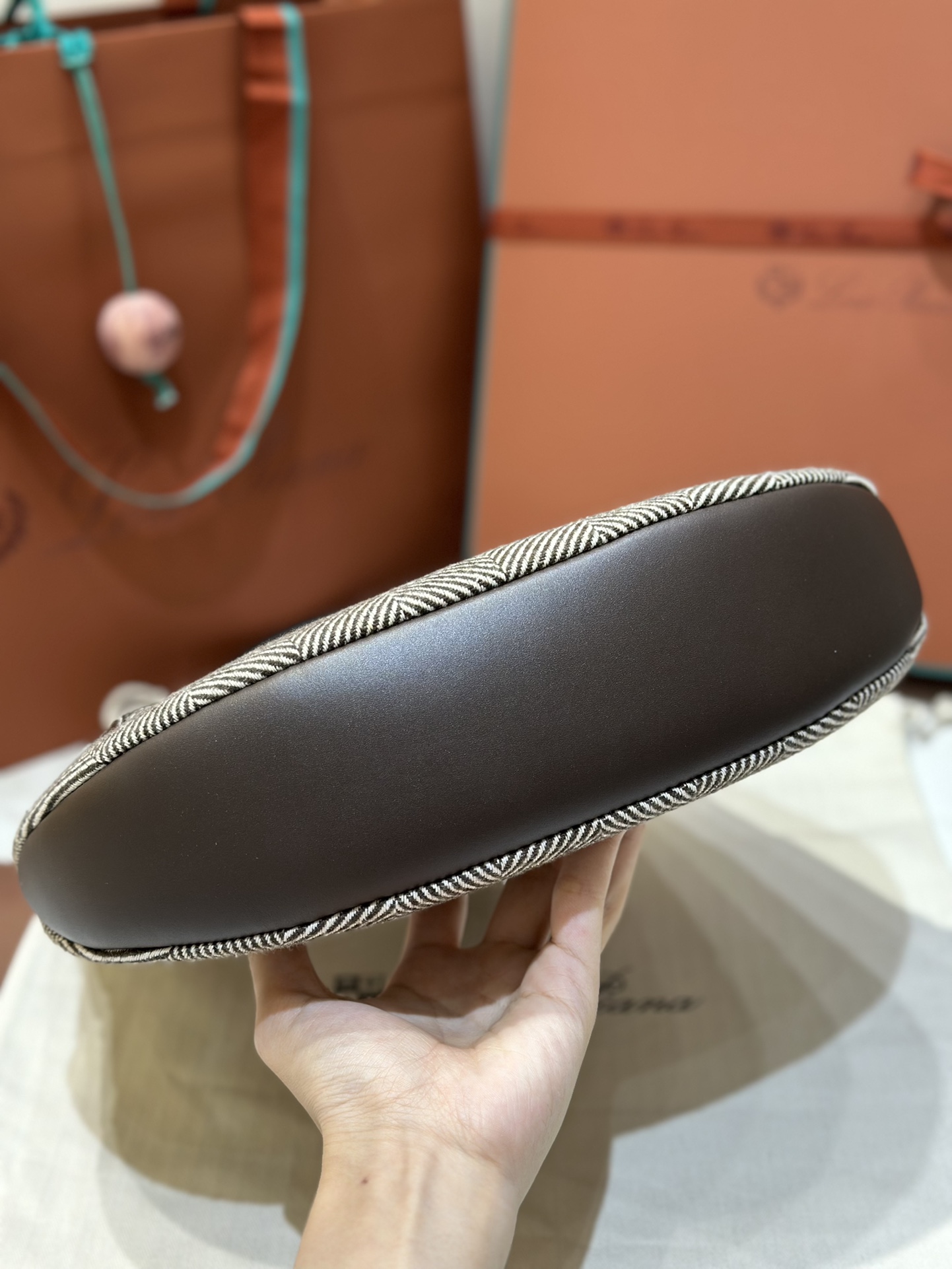 Loro Piana Bobbin Underarm Bag