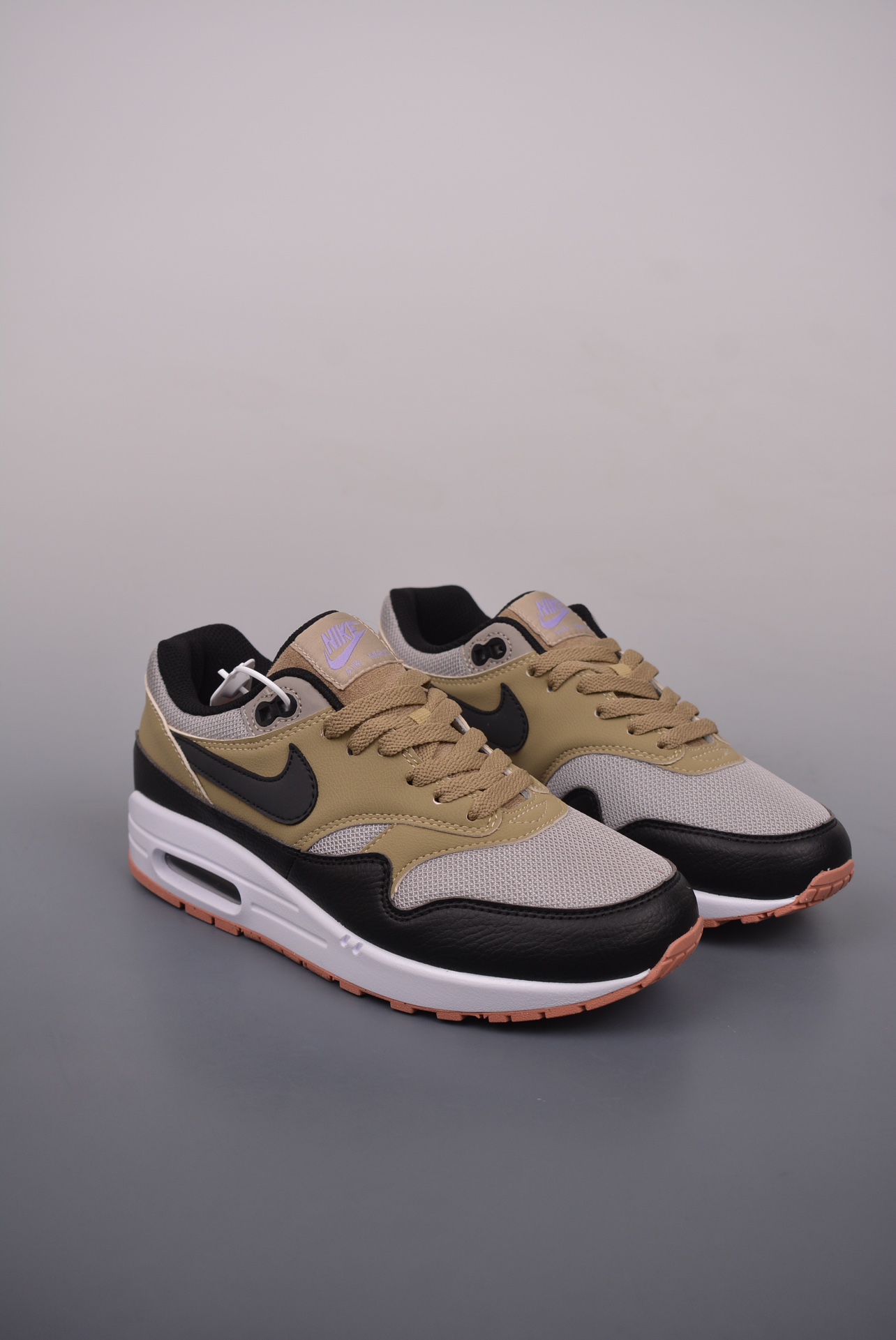 Nike Air Max 1 Dark Stucco Olive Green Black FB9660-003