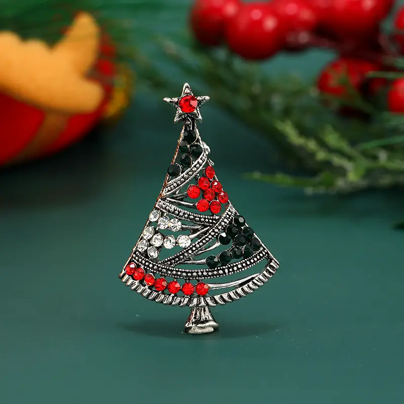 🎄🎅 Early Christmas Sale 50% OFF - Cute Christmas Themed Brooches Snowman, Reindeer, and Christmas Tree