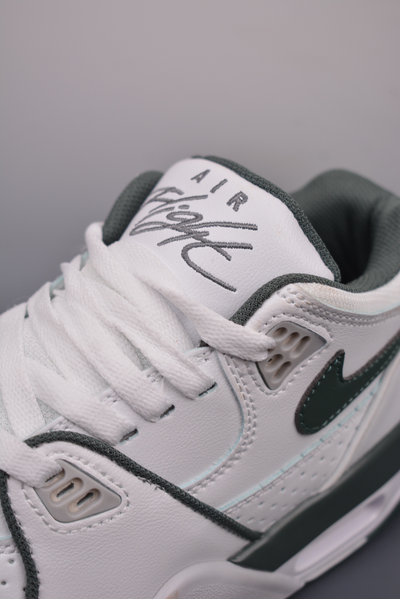 Nike Air Flight 89 Leather White Green FQ8256-100