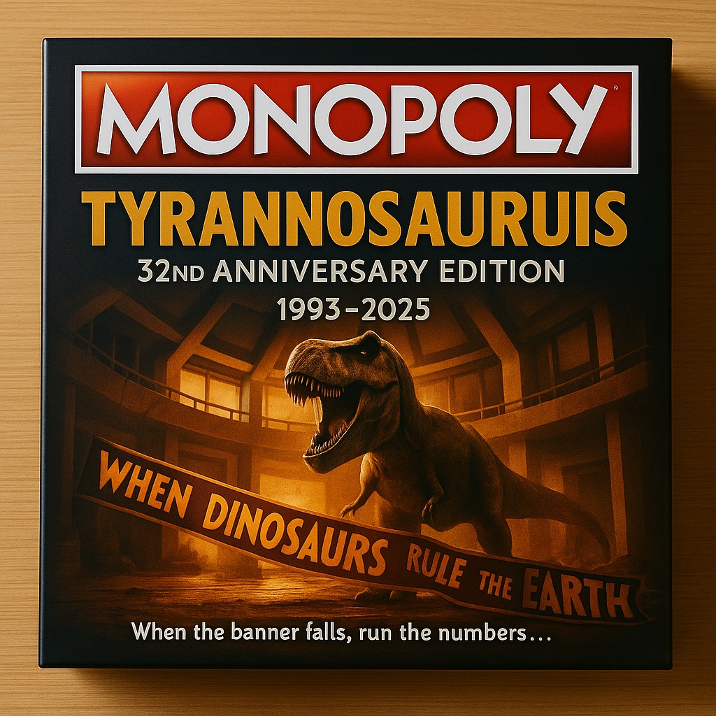 Monopoly: Tyrannosaurus – 32nd Anniversary Edition