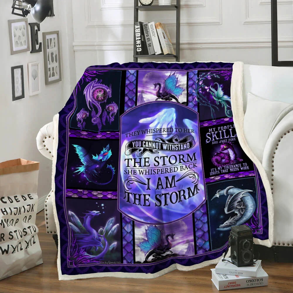 Dragon Sofa Throw Blanket