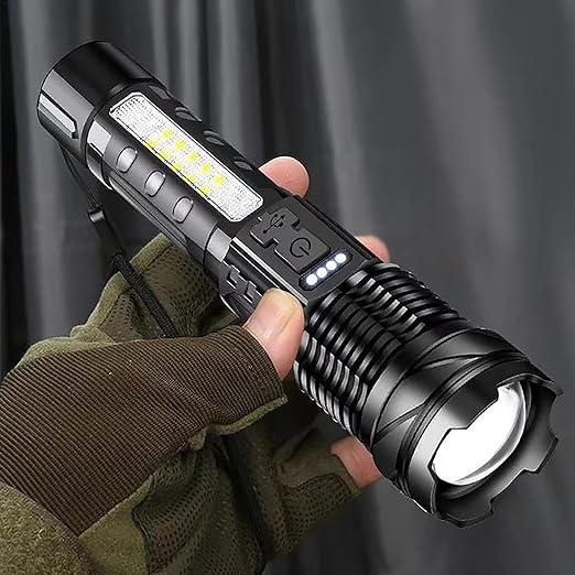 2025 New Upgraded A70 Tactical LED Flashlight💥💥（1500 Lumen Rechargeable Multi-Function Flashlight）