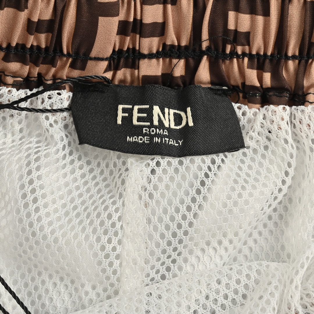 Fendi 24ss all over FF beach shorts