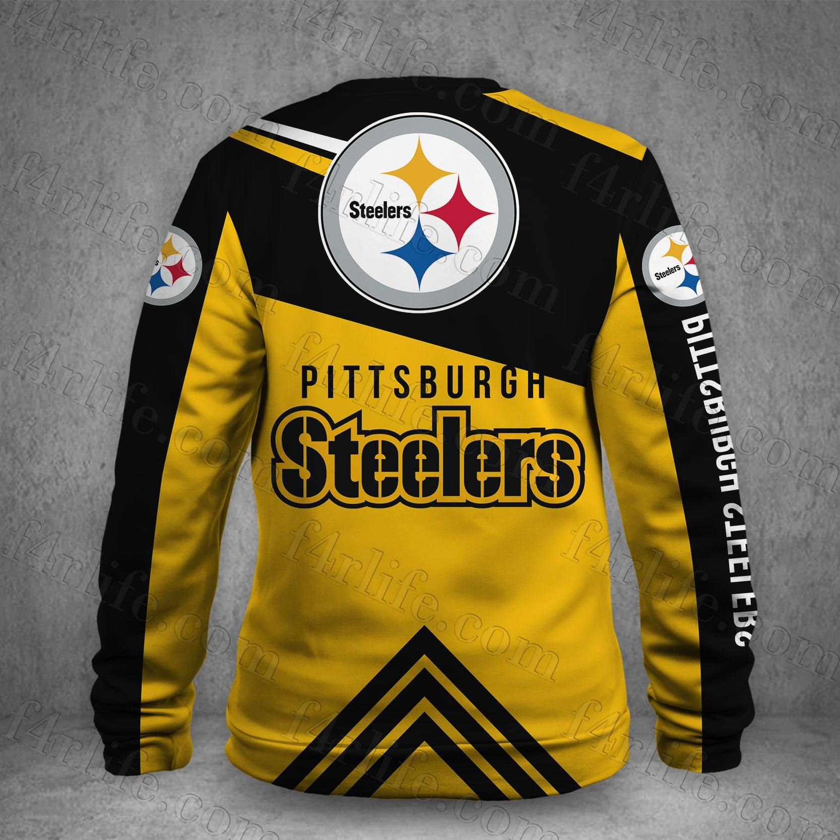 PITTSBURGH STEELERS LOVE HOODIE 3D VIP 17