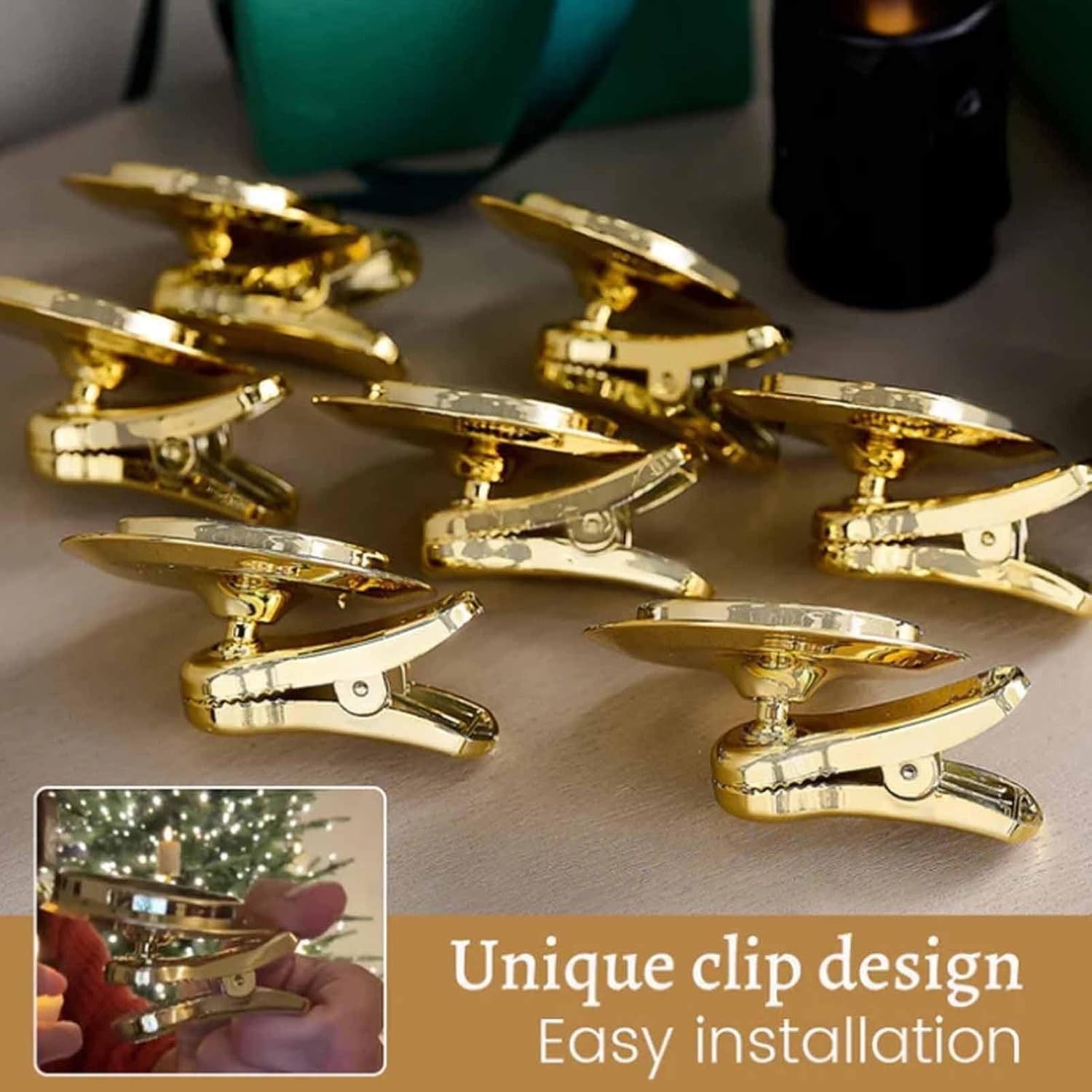 ✨Flash Sale✨Set of 6pcs - Clip-On Flameless Candle Lights