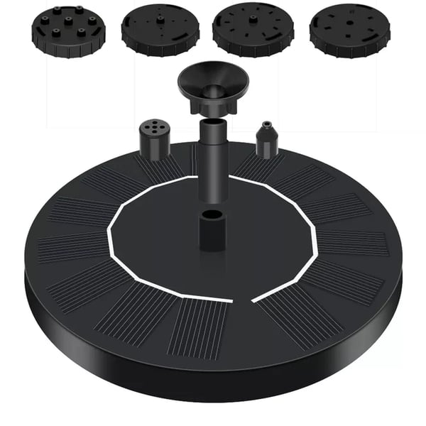 🎁☀️Solar Bird Bath Fountain Pump with 4 Nozzles