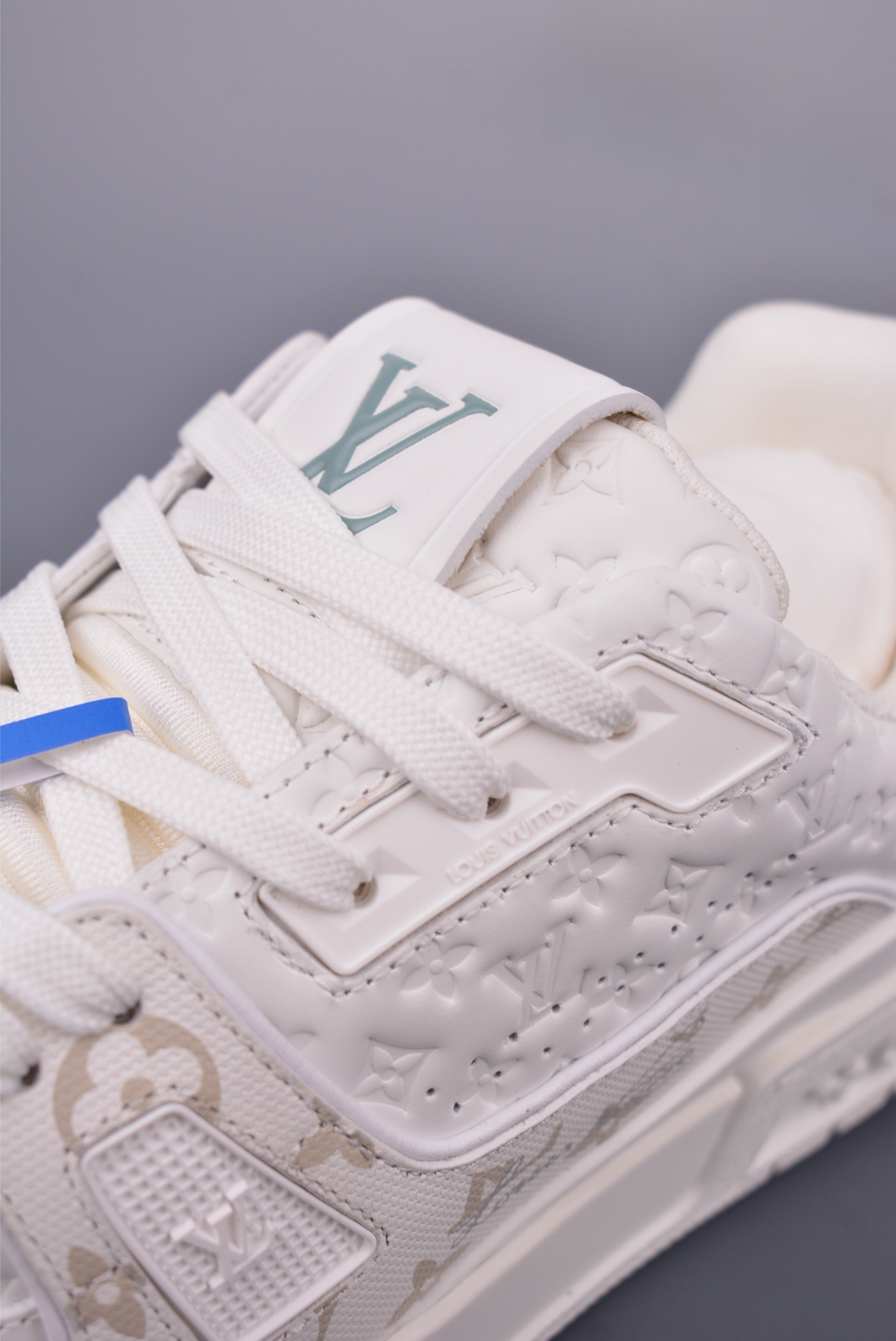 Louis Vuitton Trainer Sneaker Low White 3D Print
