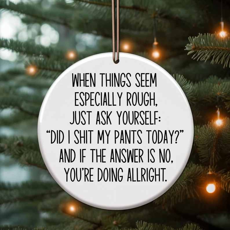 Funny ornament