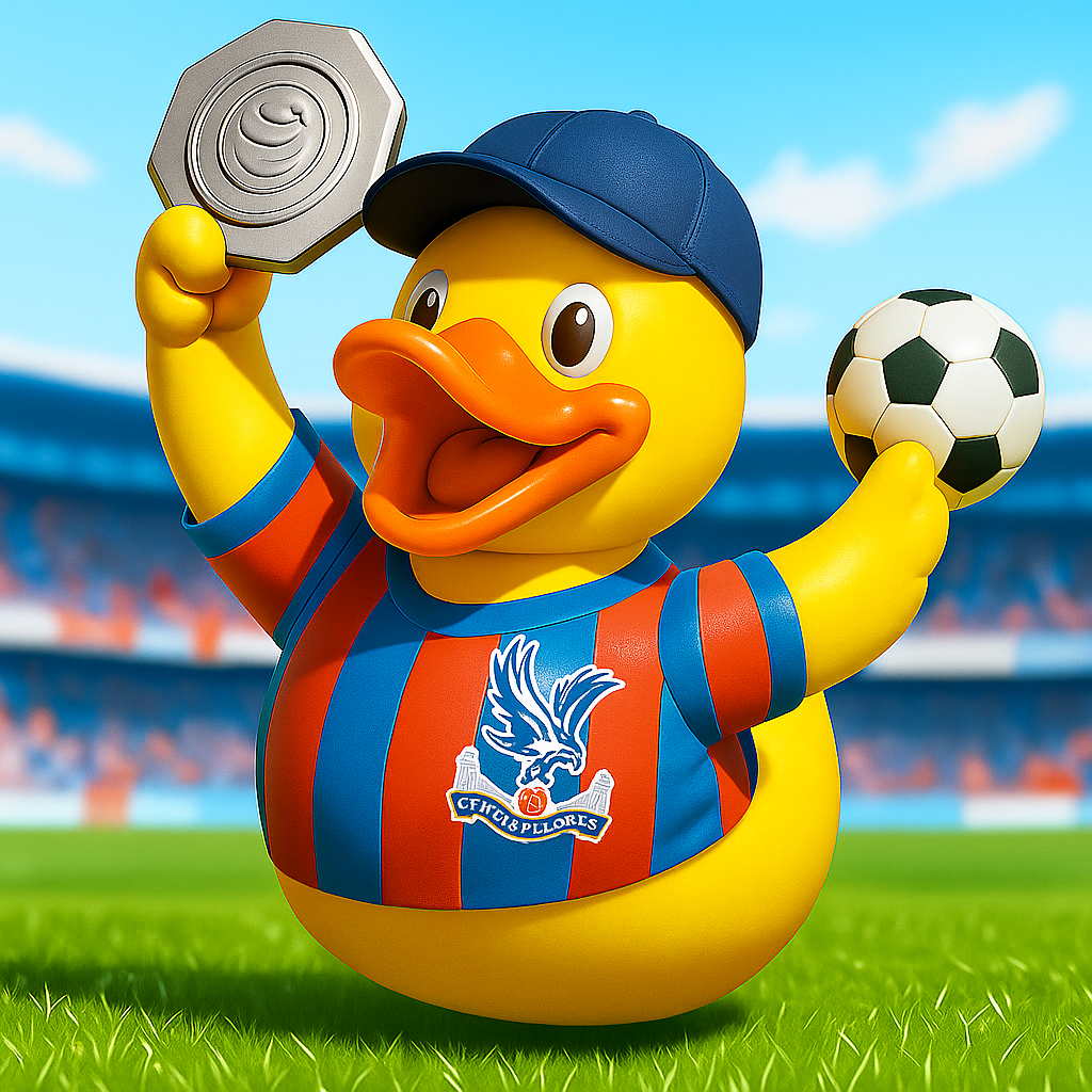 Crystal Palace Victory Rubber Duck