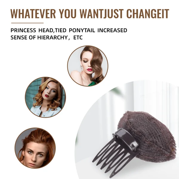 Invisible Fluffy Hair Clip