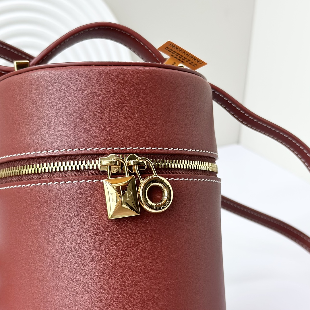 Loro Piana Extra Case Small Bucket Bag
