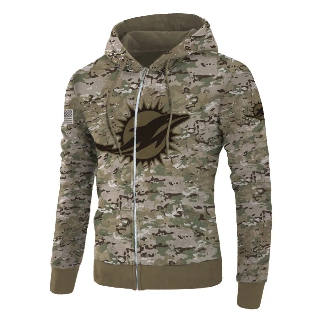MIAMI DOLPHINS 3D HOODIE MMDD004