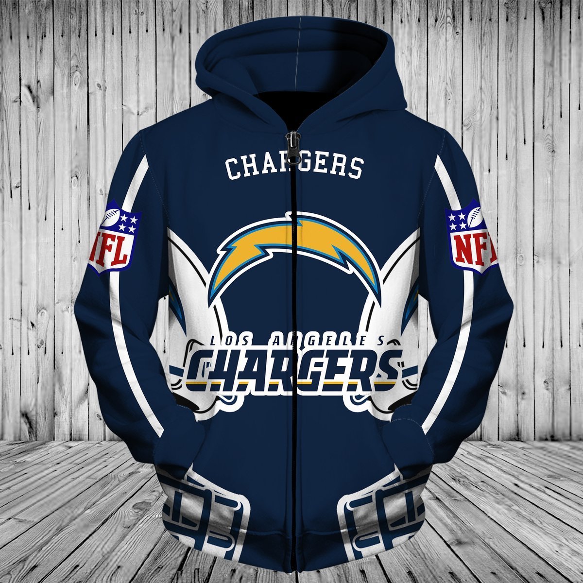 CHARGERS 3D HOODIE 6