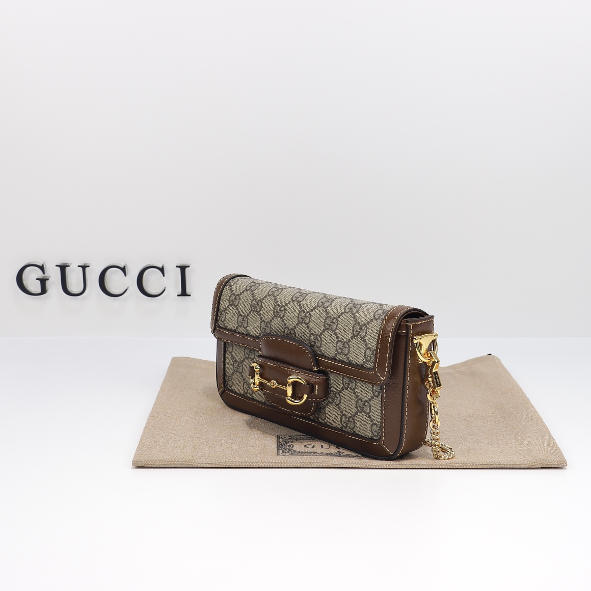 Gucci Horsebit 1955 soft small shoulder bag 752002