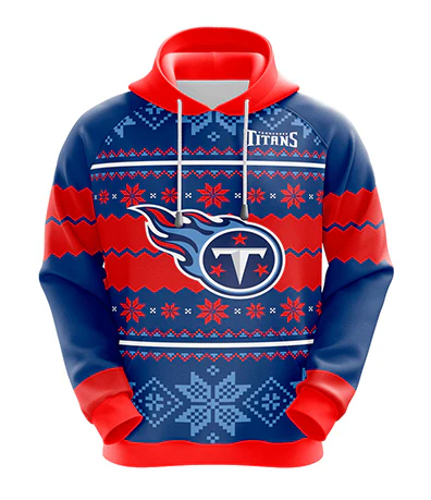 TENNESSEE TITANS 3D HOODIE XMAS01