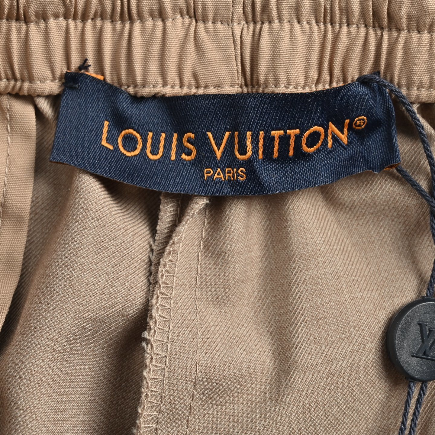 Louis Vuitton 25ss Khaki Wool Casual Trousers