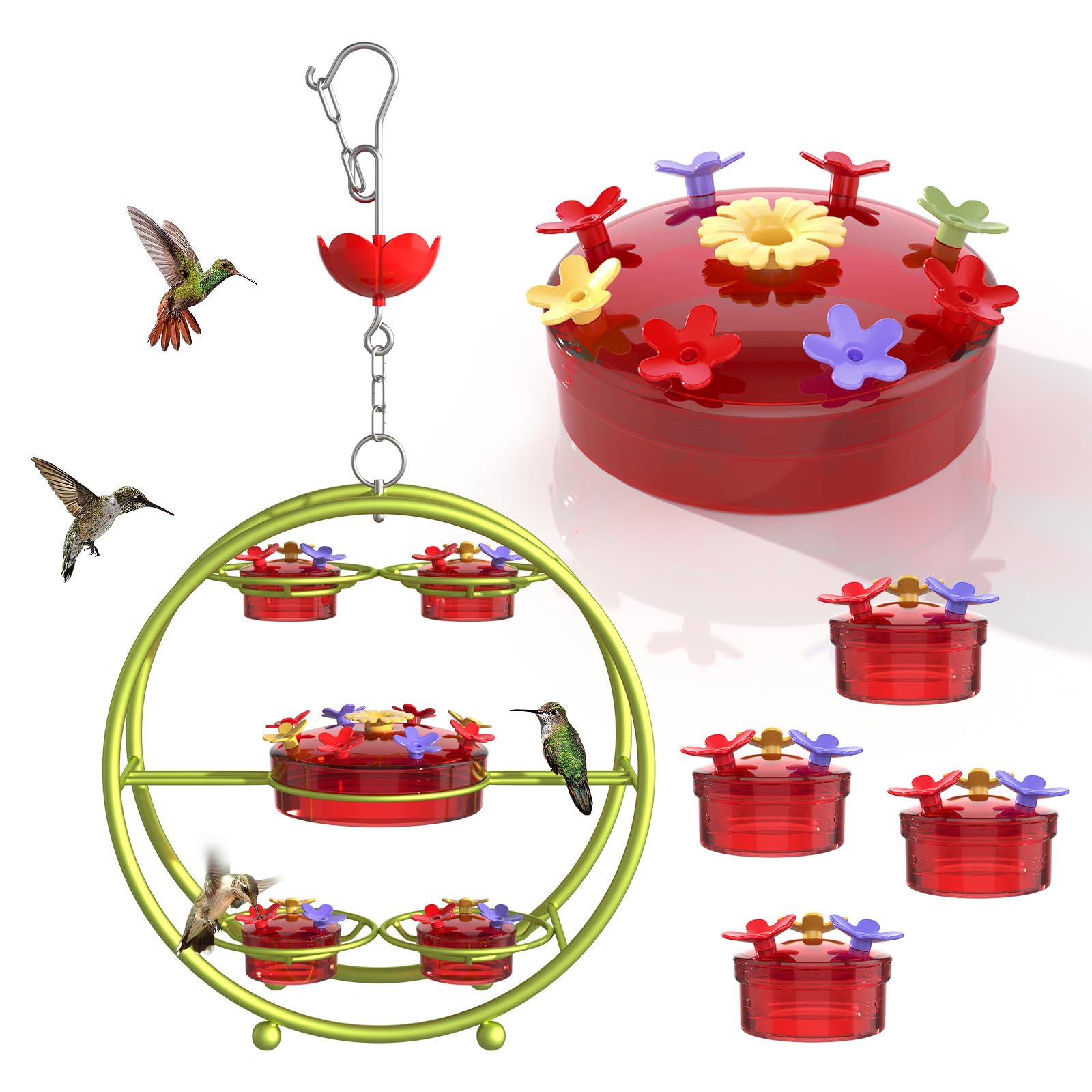 ❤️Mother's Day Sale 60% OFF❤️Ferris Wheel Hummingbird Feeders🐦
