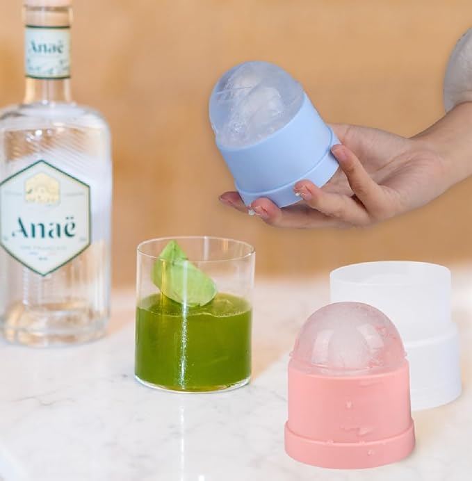 🔥Hot Sale Now-SAVE 60% OFF🔥--3 Colors/Set Non-Toxic Silica Gel Ice Ball Maker-Buy 3 Get 2 Free & Free Shipping