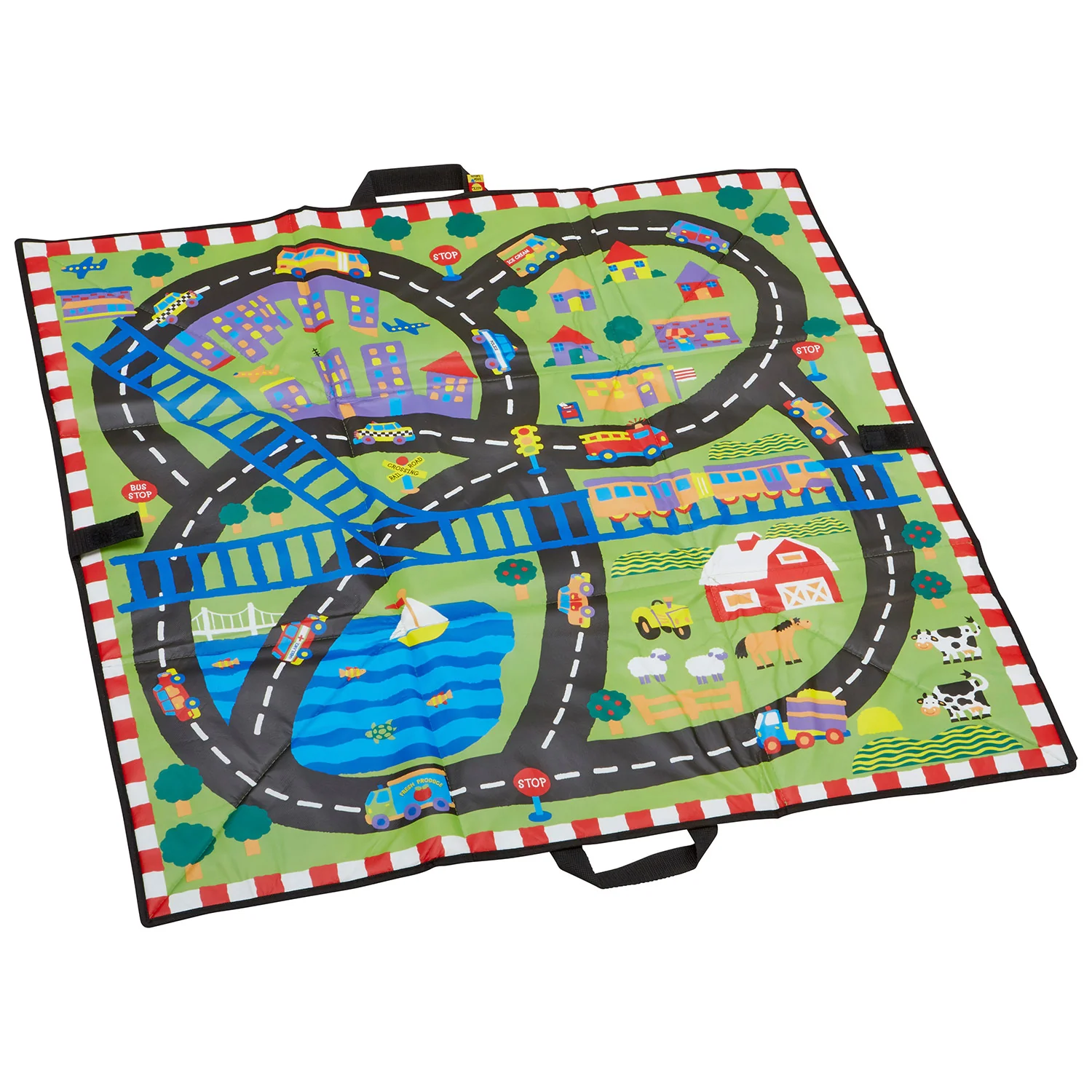ALEX Toys Little Hands Play Mat And Tote, 36x36 Inches, Ages 0+