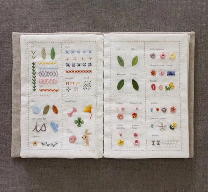 🔥Last Day 70% OFF - Stitch Book - B 🌼Video Version🌼(106 different stitches)