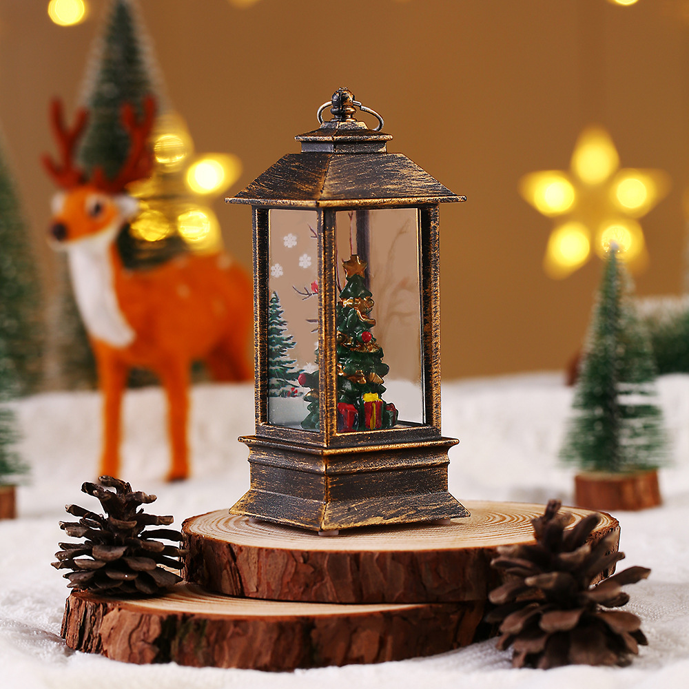 (🌲Early Christmas Sale- SAVE 49% OFF)Snow Globe Christmas Lantern Decorations-BUY 3 GET 10% OFF & FREE SHIPPING
