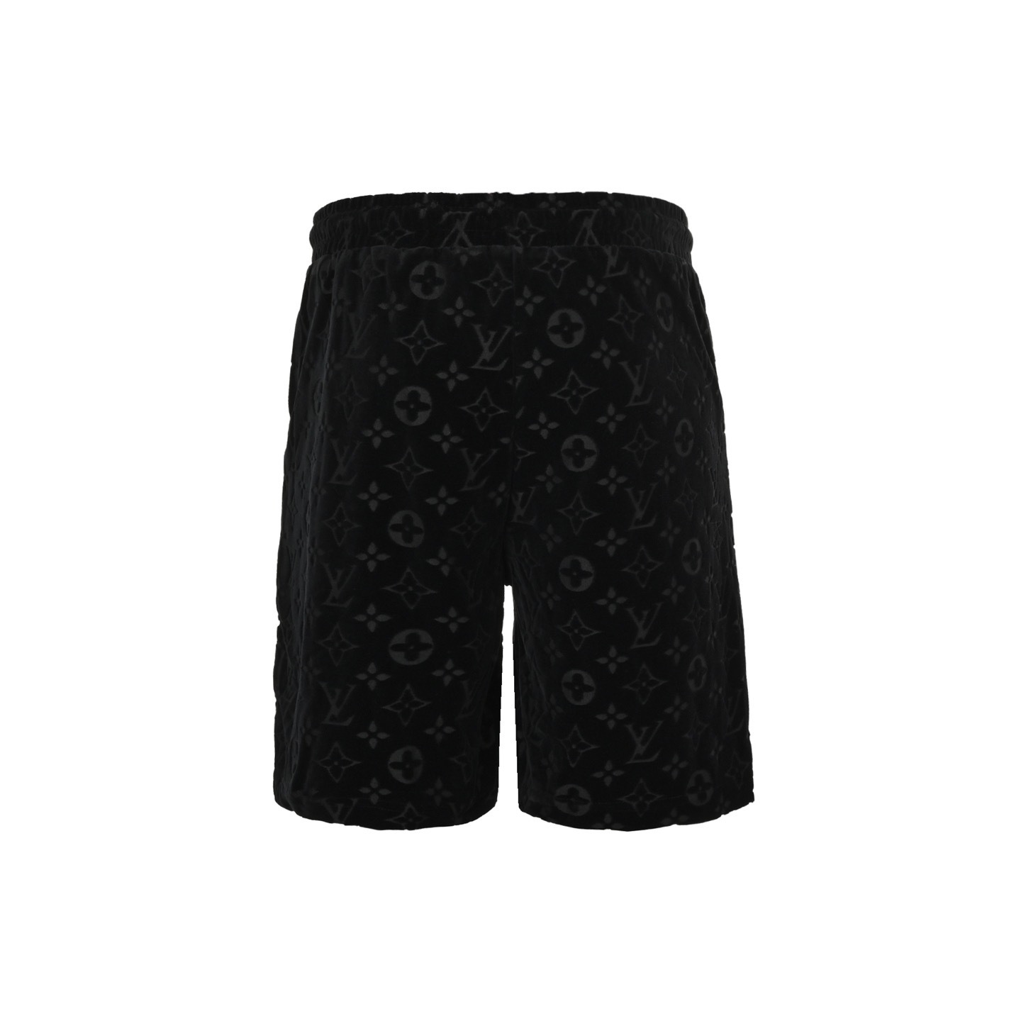 Louis Vuitton 25ss Terry Flocked Monochrome Jacquard Shorts
