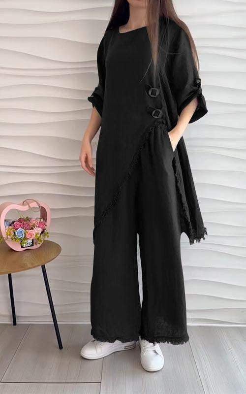 2024 New fashion loose 2-piece set——Buy 2 Free Shipping