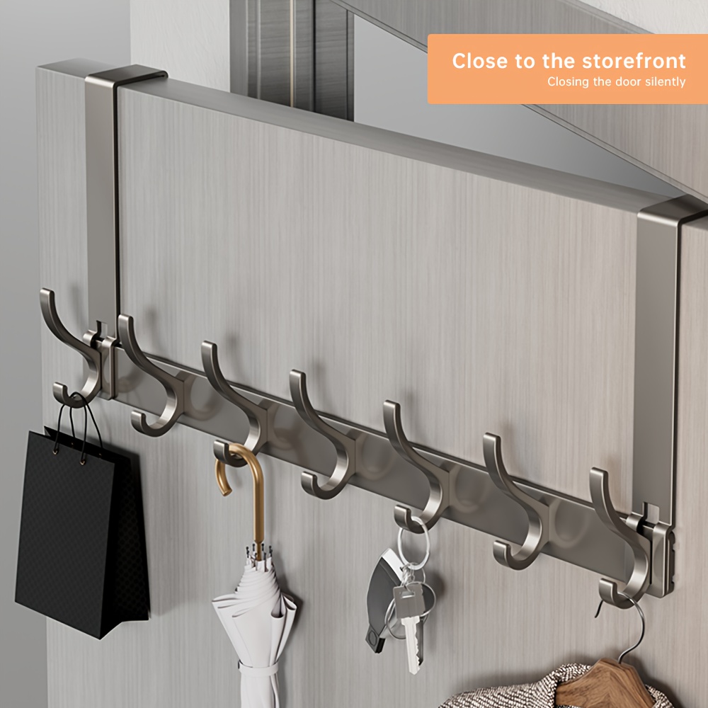 🔥ON SALE🔥Heavy-duty Aluminum Carbon Steel Over-The-Door Hook